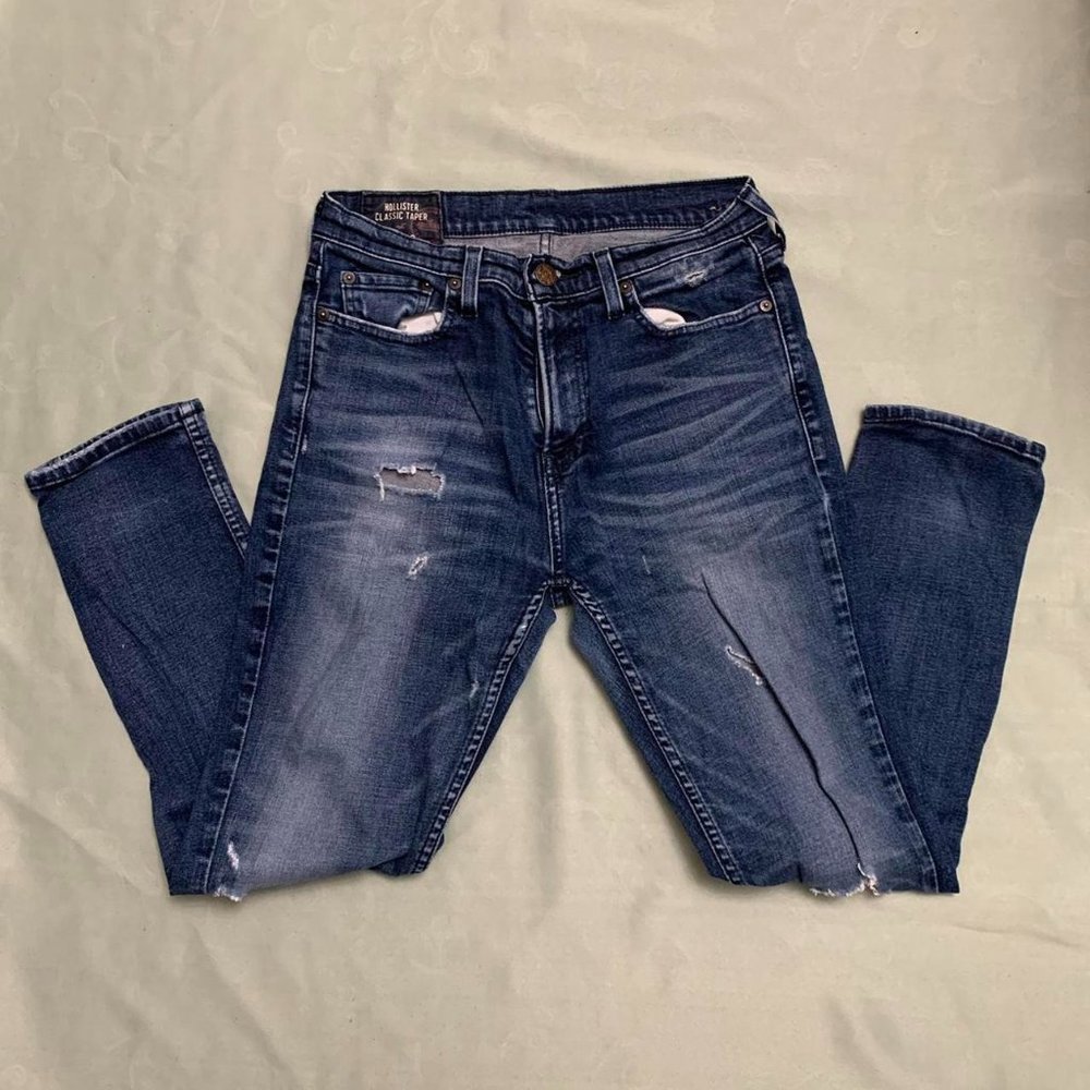 Denim Blue Washed Jeans